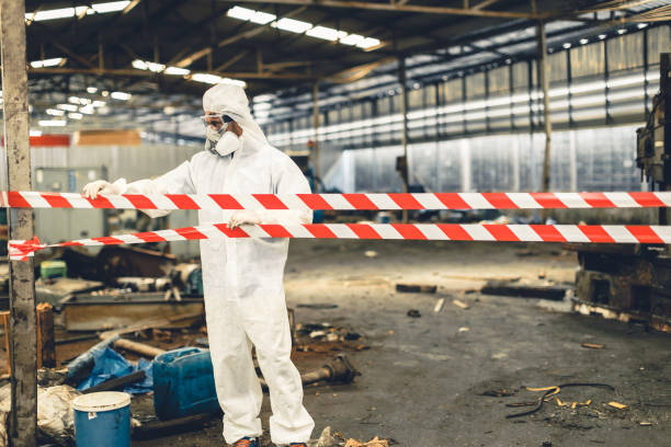 Professional Biohazard technician working in Wisconsin Rapids, WI